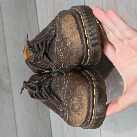 Vintage Doc Dr.Martens Mens Leather Oxford Chunky Tractor shoes sz UK 11 US 12 main image 7